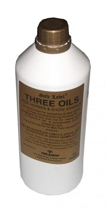 Gold Label Three Oils for Horses