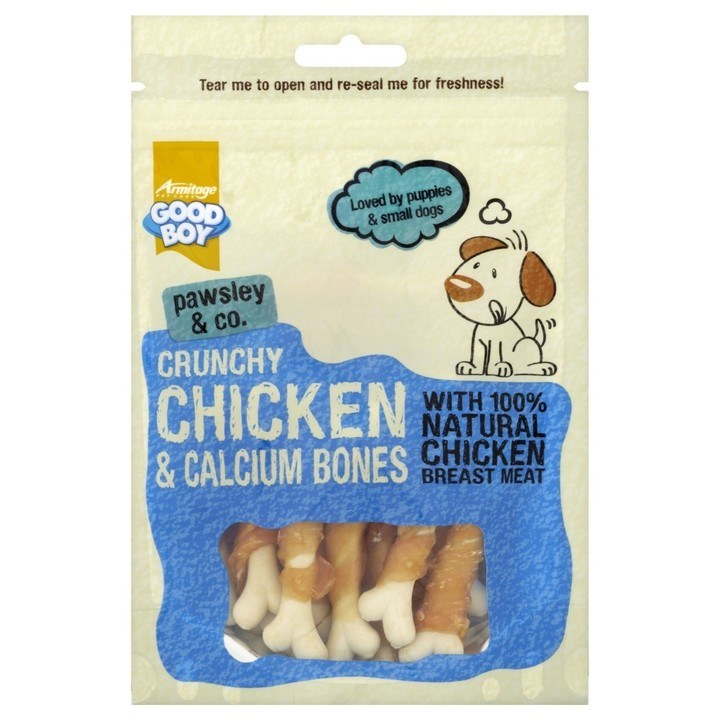 Good Boy Pawsley & Co Chicken & Calcium Bones Dog Treats