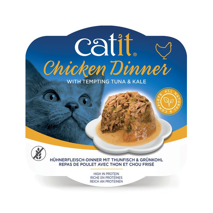 Hagen Catit Chicken Dinner with Tuna & Kale
