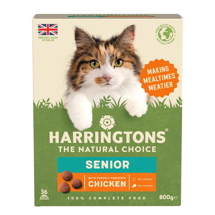 Harringtons Senior Dry Cat Food Chicken
