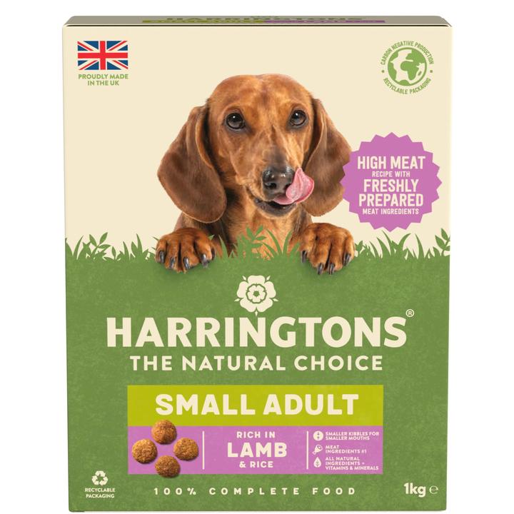 Harringtons Small Dog Food Lamb & Rice