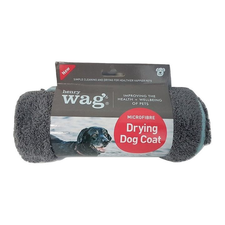 Henry Wag Microfibre Drying Dog Coat