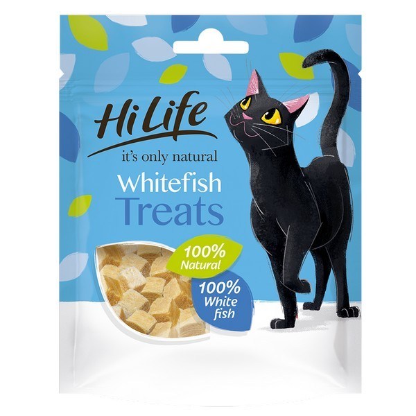 HiLife Its Only Natural Whitefish Cat Treats