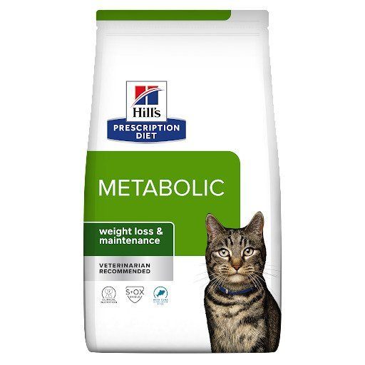 Hill's Prescription Diet Metabolic Weight Management Dry Cat Food with Tuna