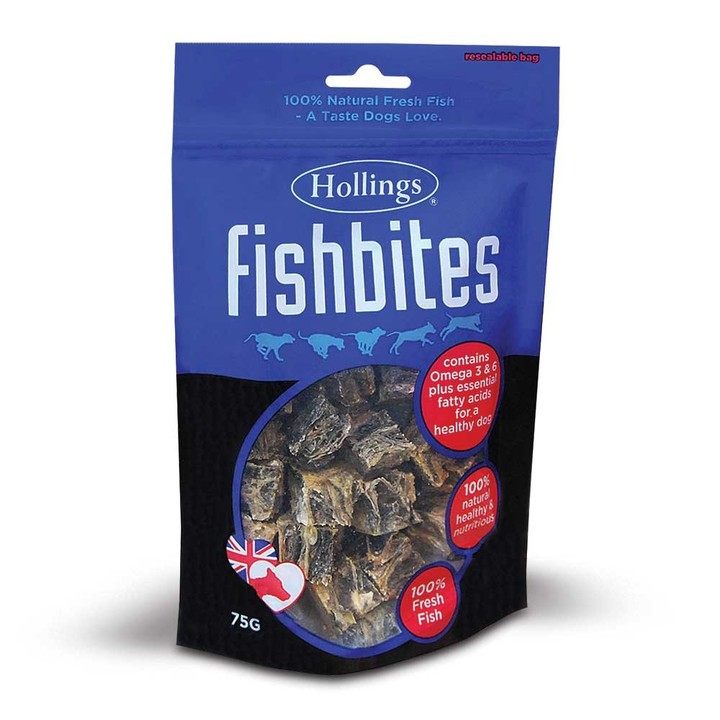 Hollings Fish Bites Dog Treats
