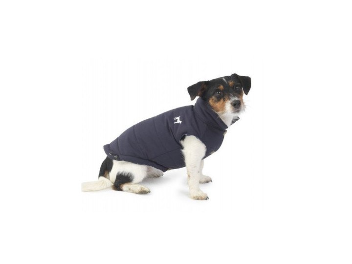 House of Paws Navy Fleece Lined Dog Gilet