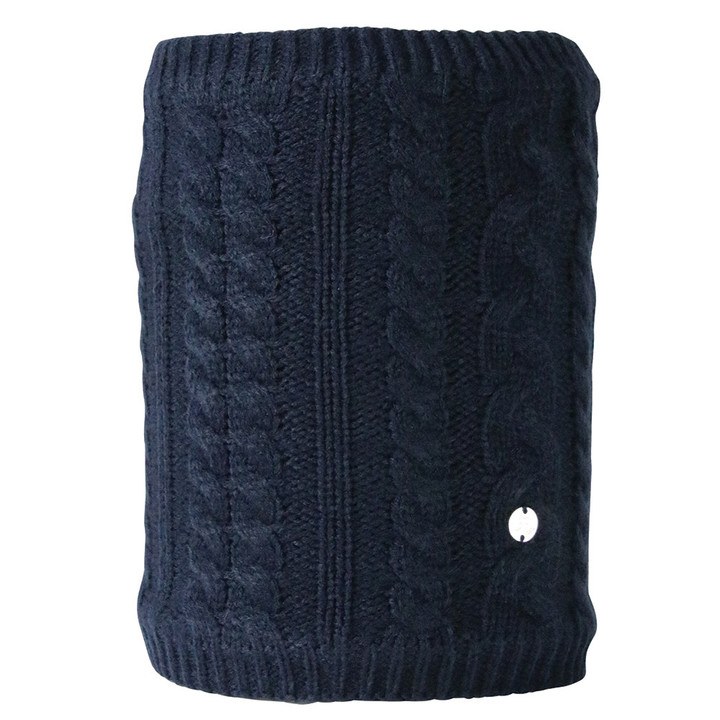 Hy Equestrian Melrose Cable Knit Snood Navy