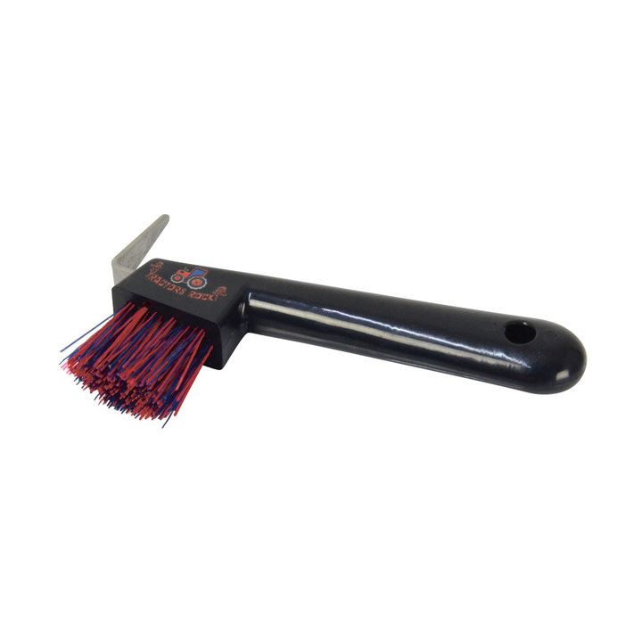 Hy Equestrian Navy & Red Tractors Rock Hoof Pick for Horses