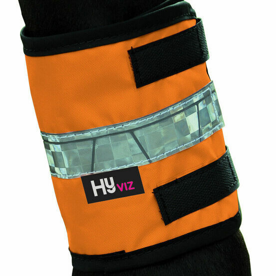 HyVIZ Leg Bands Orange/Black