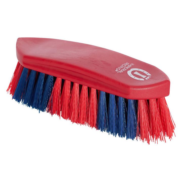 Imperial Riding Dandy Brush Hard Two-Tone Tango Red