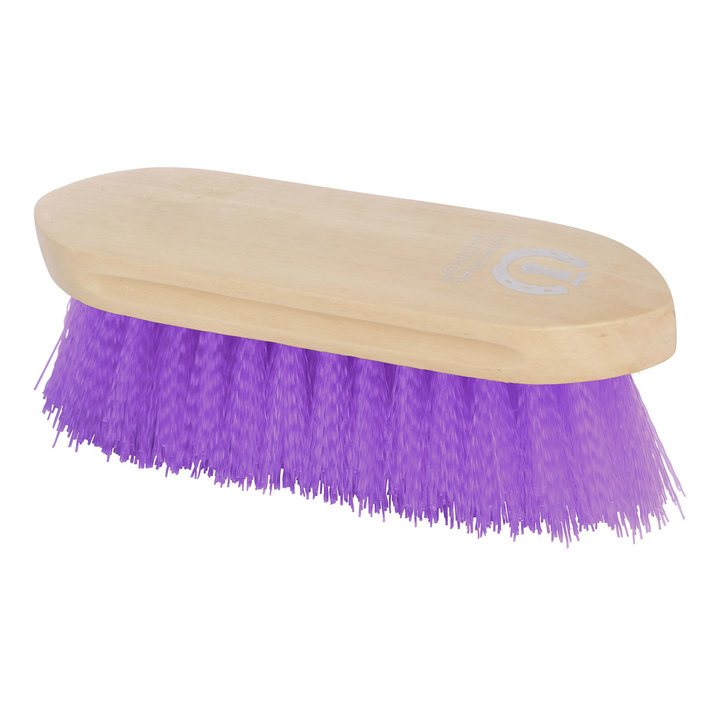 Imperial Riding Dandy Brush Hard with Wooden Back Royal Purple