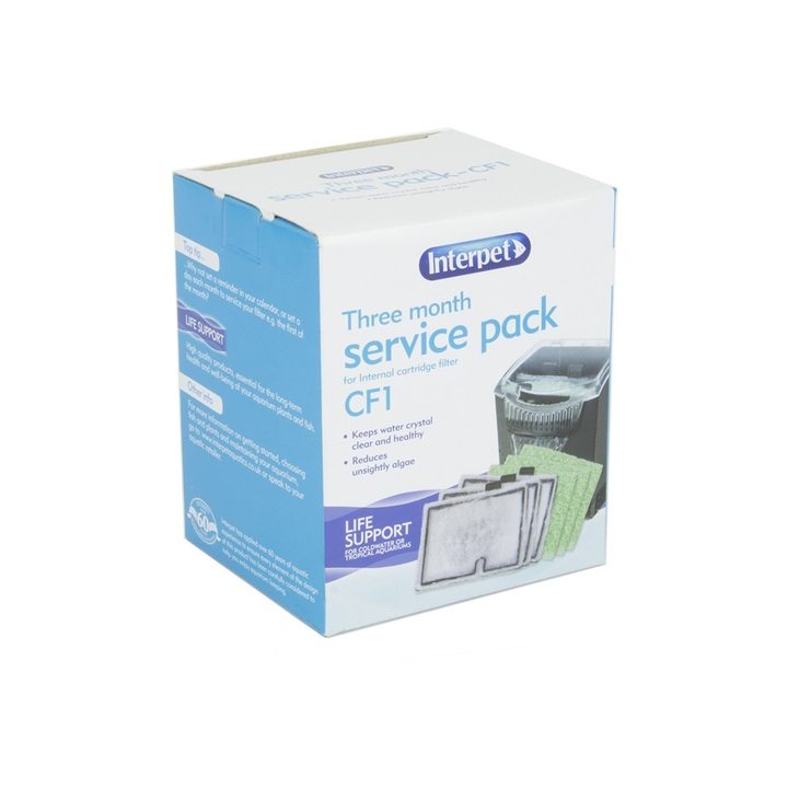 Interpet Internal Cartridge Filter Service Kit CF1