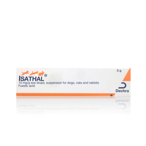 Isathal 10 mg/g Eye Drops for Dogs, Cats and Rabbits (Formerly Fucithalmic)
