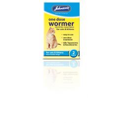 Johnson's One Dose Wormer for Cats