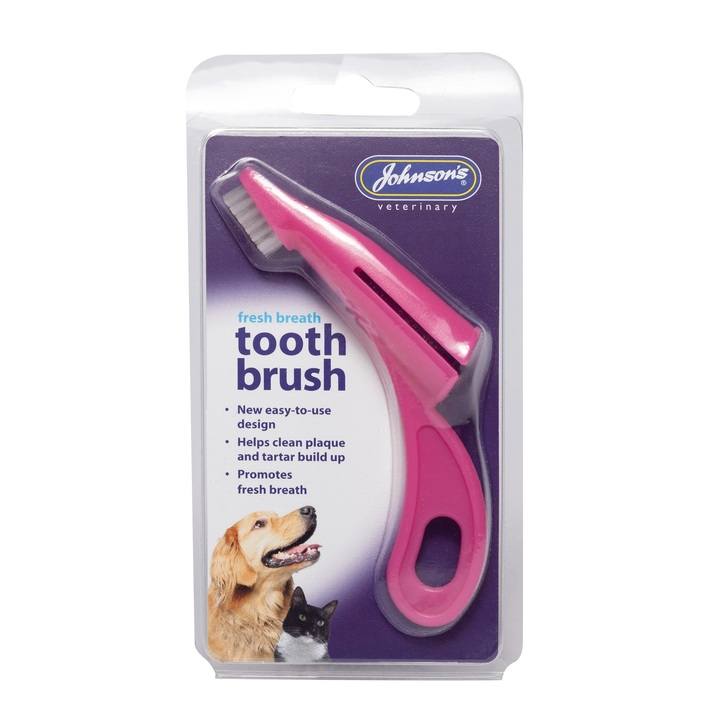 Johnson's Veterinary Toothbrush for Cats & Dogs