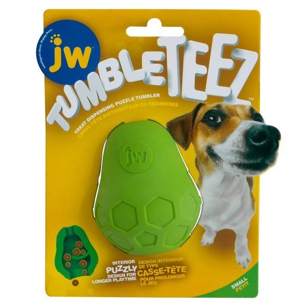 Jw Tumble Teez Treat Toy Green