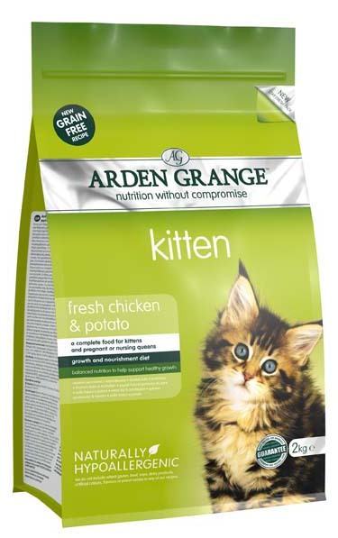 Arden Grange Fresh Chicken & Potato Grain Free Kitten Food