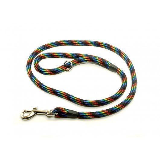 KJK Braided Clip and Ring Lead with Rubber Stop