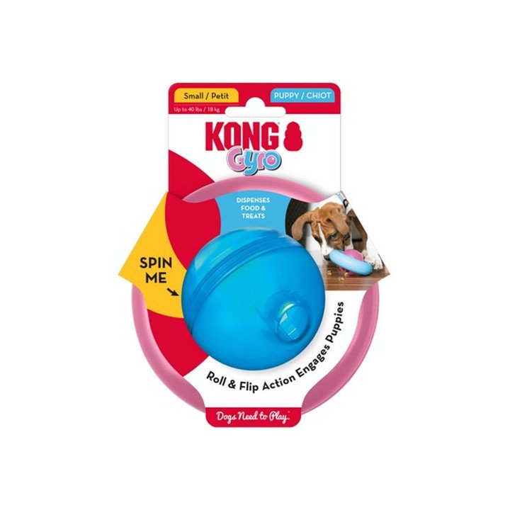 KONG Gyro Puppy Assorted Small Dog Toy
