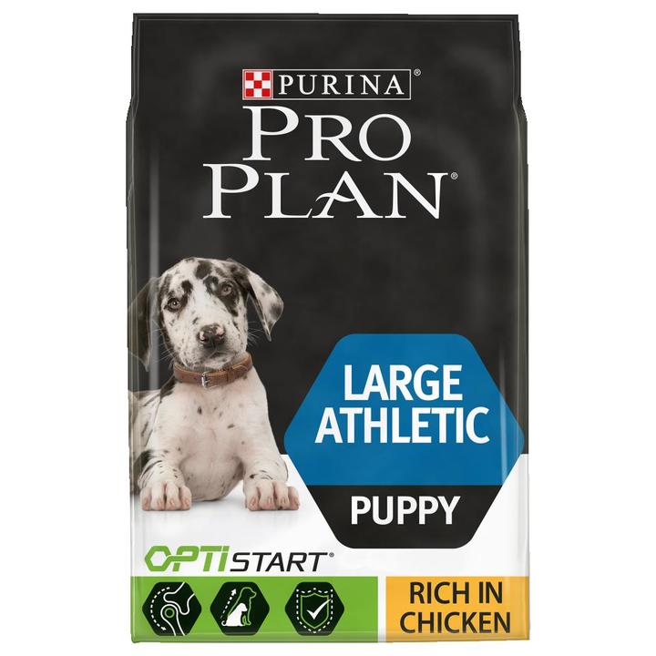 PRO PLAN Optistart Large Athletic Puppy Dry Dog Food Chicken