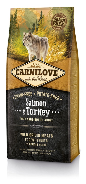 Carnilove Salmon & Turkey for Large Breed Adult Food