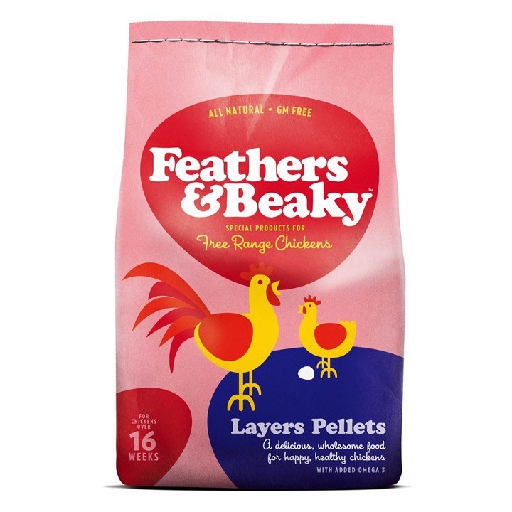 Feathers & Beaky Layers Pellets Chicken Food