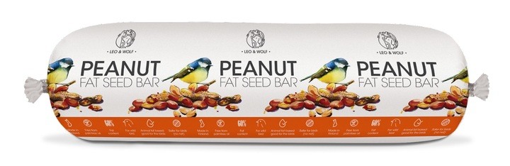 Leo & Wolf Peanut Bird Fat Seed Bar