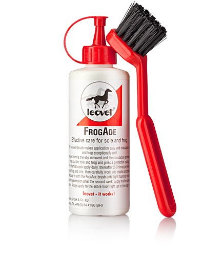 Leovet FrogAde with Brush Equine Hoof Care