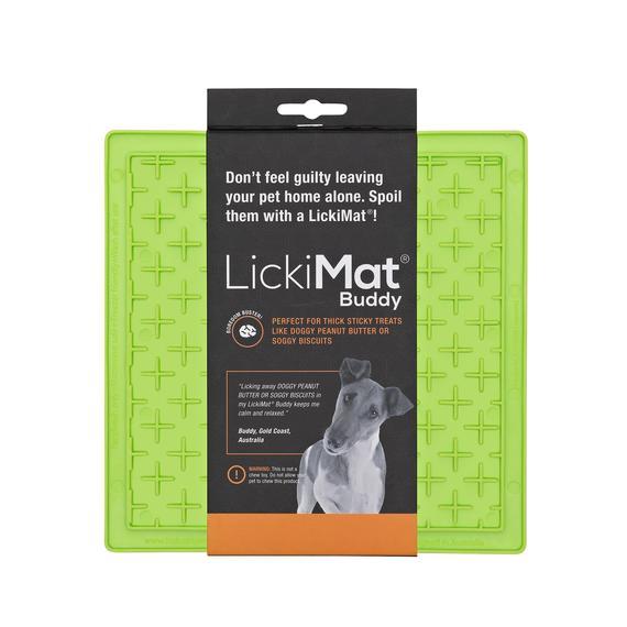LickiMat Classic Buddy Treat Mat for Dogs Green