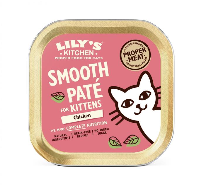 Lily's Kitchen Chicken Smooth Paté for Kittens
