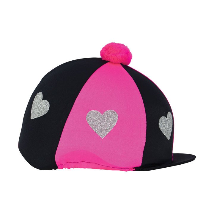 Little Rider Love Heart Glitter Hat Cover