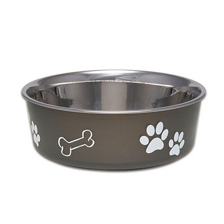 Loving Pets Bella Bowls Metallic Artichoke for Dogs