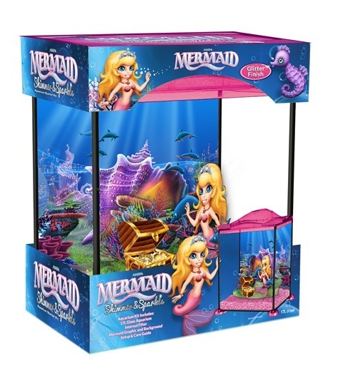 Marina Mermaid Sparkle Aquarium Set
