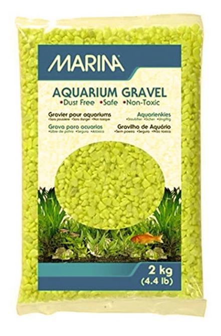 Marina Yellow Decorative Aquarium Gravel