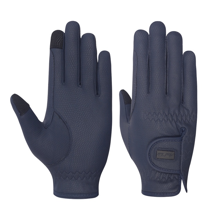 Mark Todd Navy ProTouch Winter Gloves