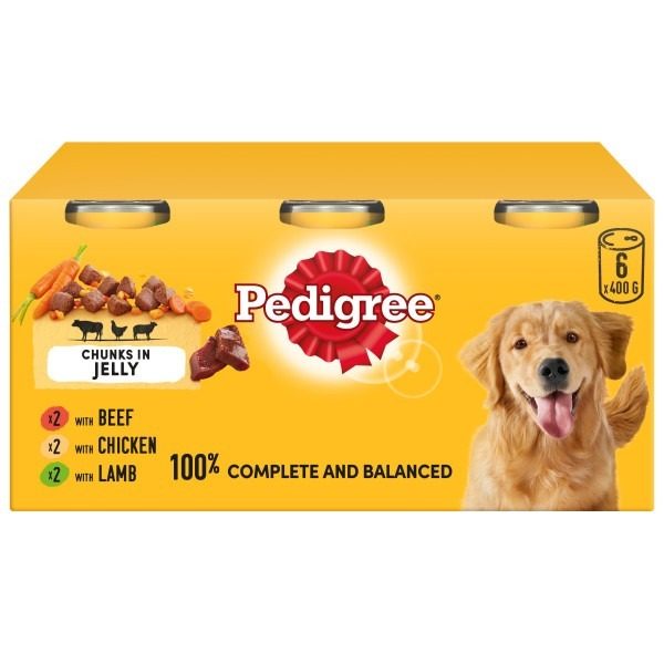 Pedigree Adult Meaty Meals in Jelly Dog Food