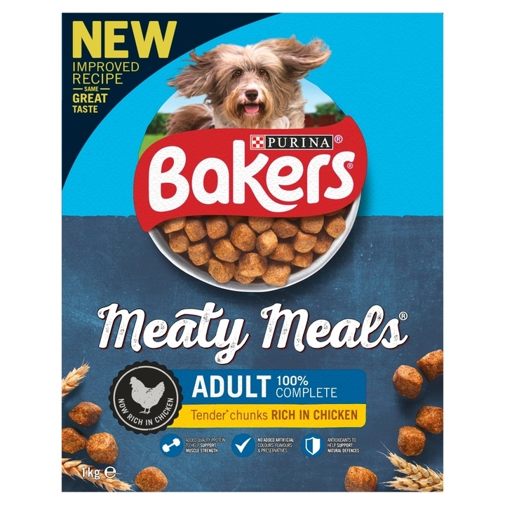 Bakers Complete Adult Meaty Meals Dog Food