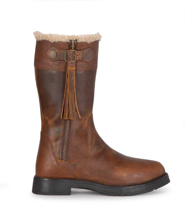 Moretta Amelda Child Brown Country Boots for Girls