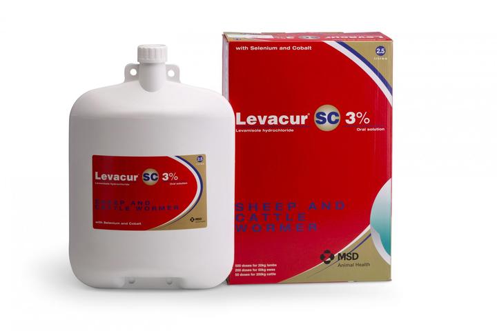 MSD Levacur SC 3 % Wormer