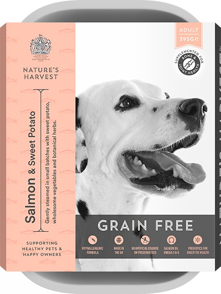Nature's Harvest Grain Free Salmon & Sweet Potato Dog Food