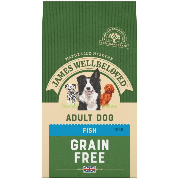 James Wellbeloved Adult Grain Free Fish & Vegetable Dog Dry Food