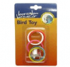 Boredom Breaker Olympic Rings Bird Toy With Bell