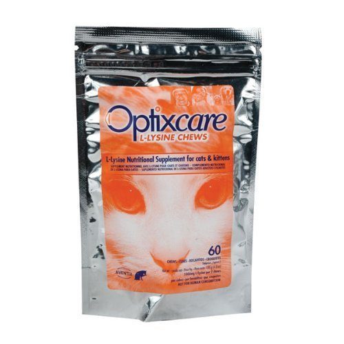 Optixcare L-Lysine Chews for Cats