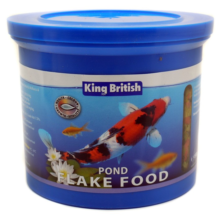 King British Pond Flake Fish Food