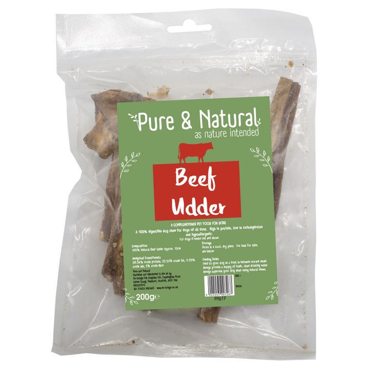 Pure & Natural Beef Udder for Dogs