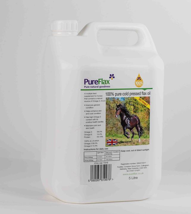 PureFlax Flax Seed Oil for Horses