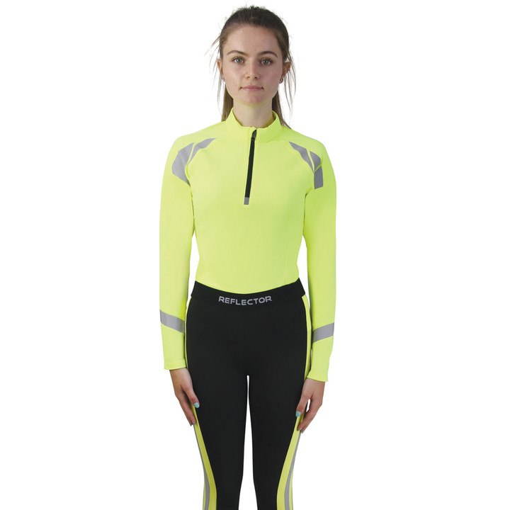 Reflector Base Layer by Hy Equestrian Yellow