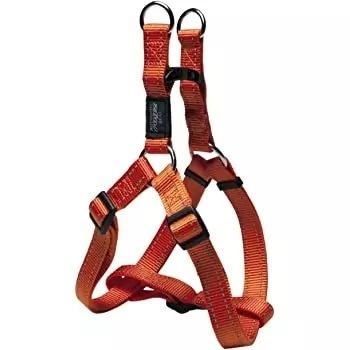 Rogz Lumberjack Reflective Orange Nylon Step-in Dog Harness