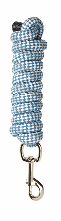 Roma Deluxe Cotton Lead Rope Blue/Grey/White