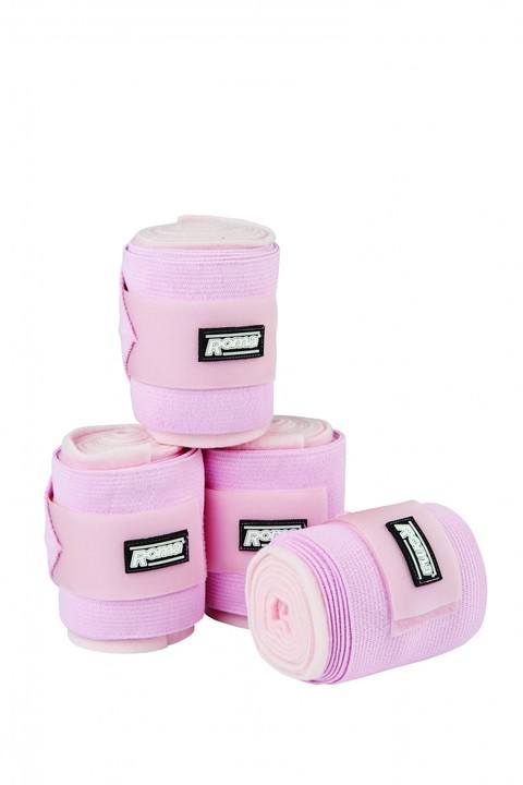 Roma Elastic Pink Fleece Combi Bandage